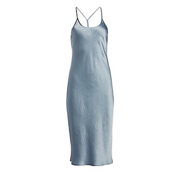 Alexander Wang Baby Blue Wash’n’go Slip Dress - Picture 2 of 9